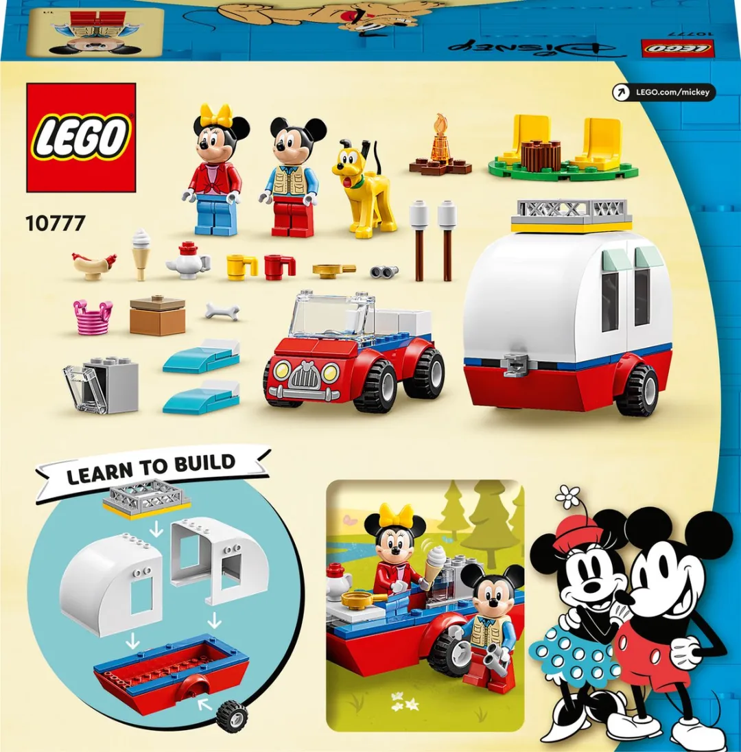 LEGO Mickey and Friends Kampeerreis 10777 - Meerkleurig
