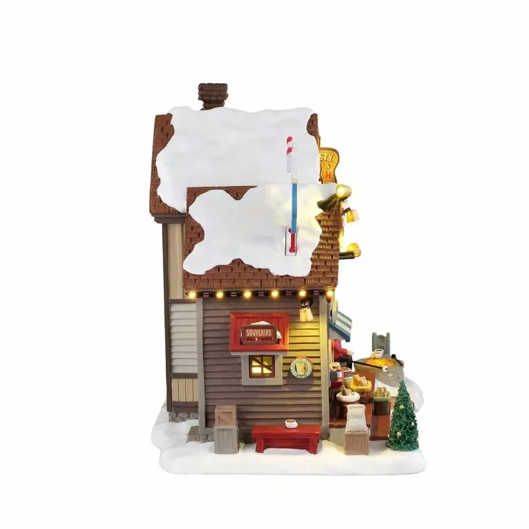 Lemax Cocoa Shanty Verlicht Kersthuisje - afbeelding 2 van 5