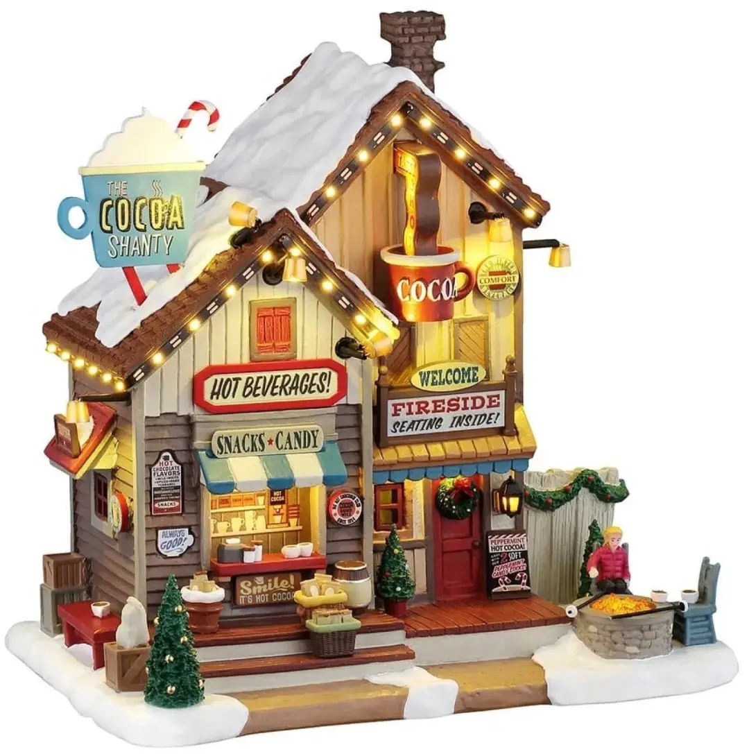 Lemax Cocoa Shanty Verlicht Kersthuisje