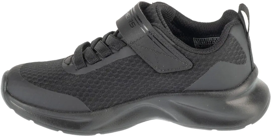Skechers Dynamatic Swift Tread Sneakers Kinderen - Zwart - afbeelding 2 van 5