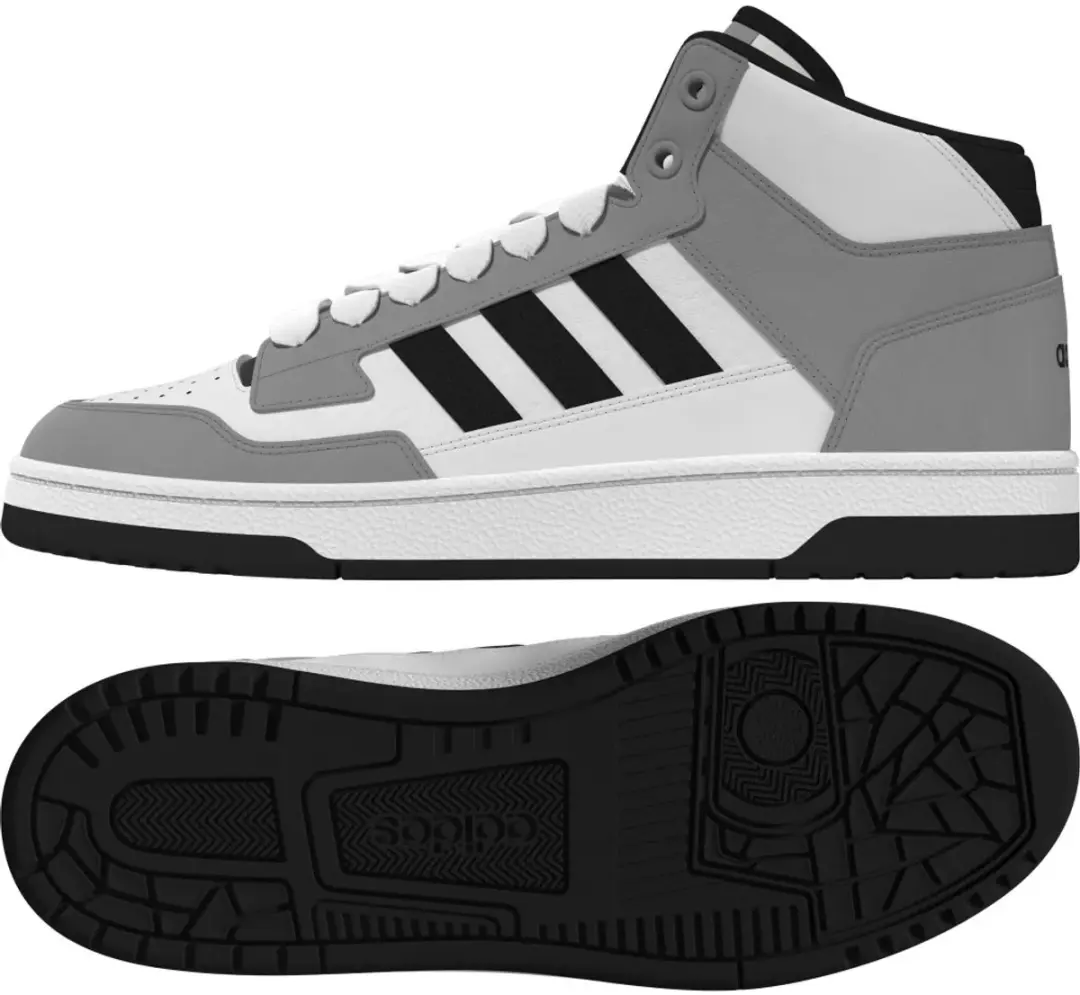 adidas Rapid Court Mid Sneakers - Grijs - EU 47 1/3 - afbeelding 2 van 4