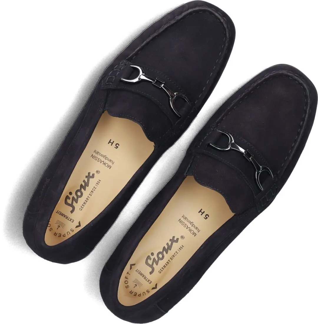 Sioux Cortizia Mocassins Dames - Blauw - afbeelding 6 van 6