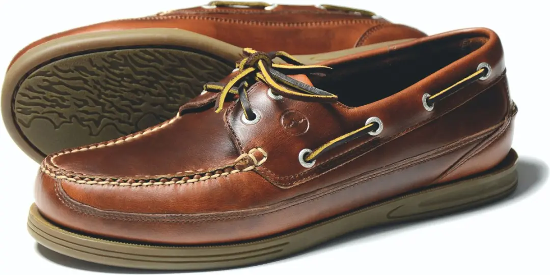 Orca Bay Fowey heren bootschoen -wide fit- saddle maat 41