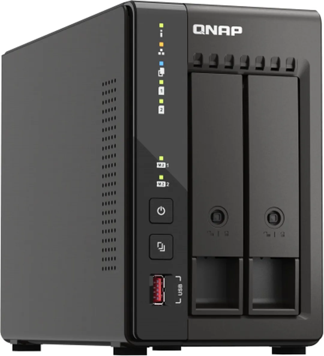 QNAP TS-253E-8G NAS - 2Bays - 4-Core - Zwart - afbeelding 6 van 6