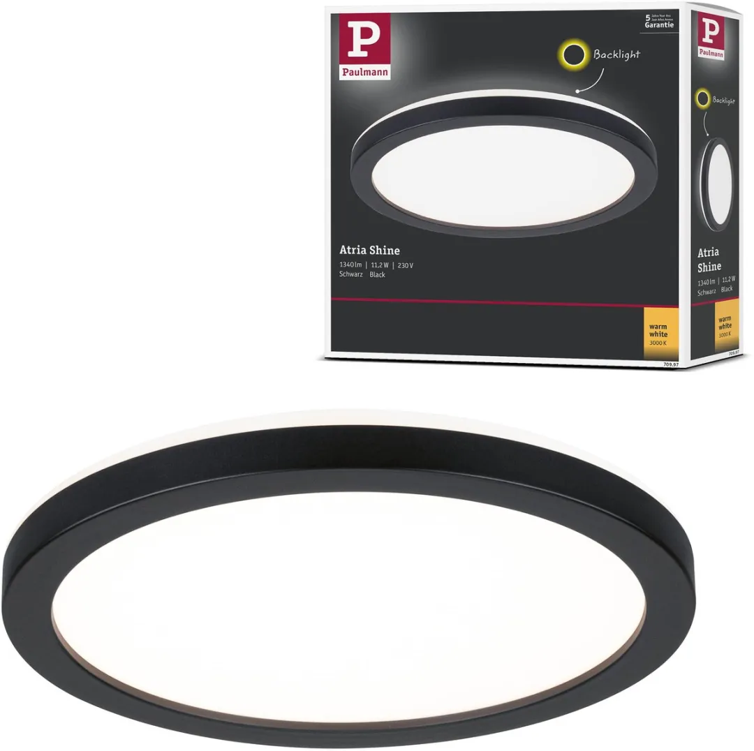 Paulmann Atria Shine LED-paneel 11,2W 850lm 3000K