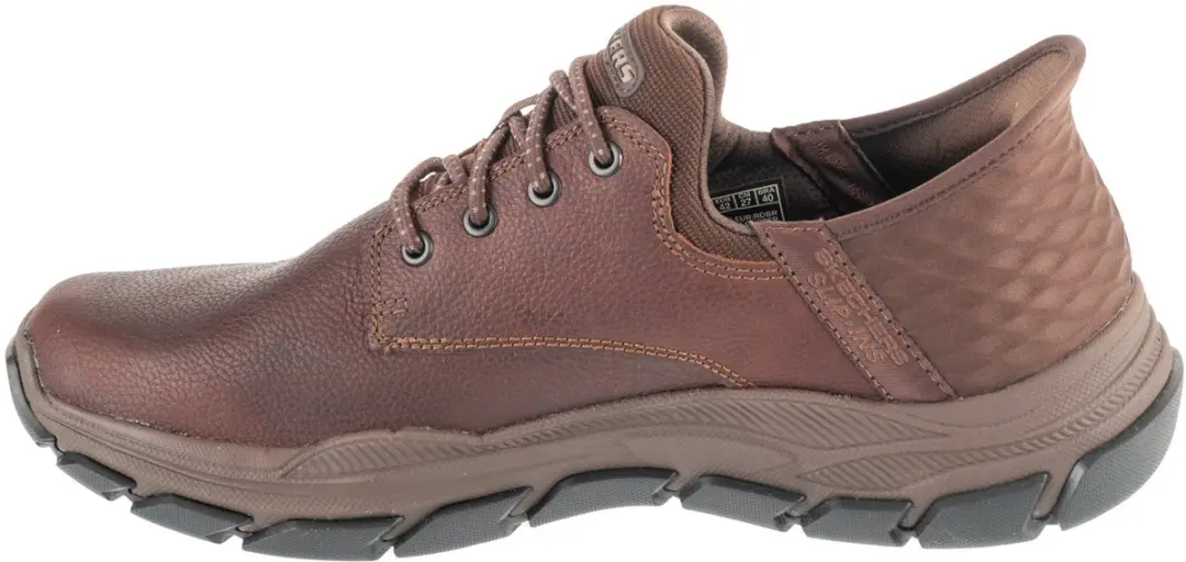 Skechers Slip-Ins Respected Garrett Sneakers - Bruin - 41.5 - afbeelding 2 van 5