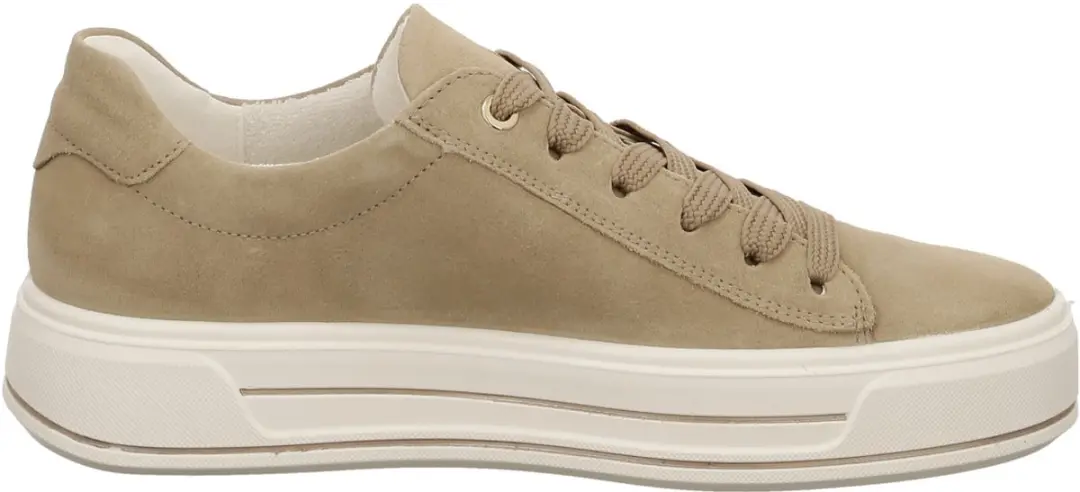 ara Dames Sportieve veterschoenen crème maat 6