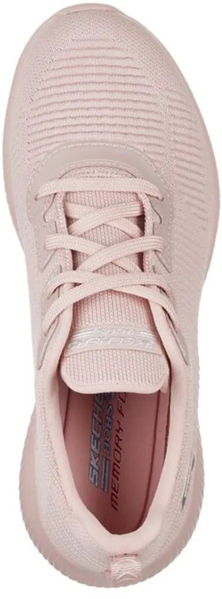 Skechers Bobs Squad Tough Talk dames sneakers - Roze - afbeelding 3 van 6
