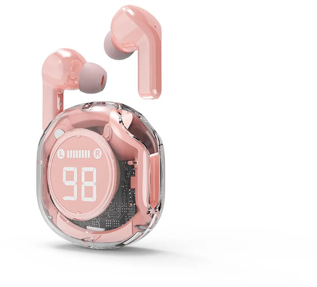 Gembird Transparante TWS TWST-01-PK In-Ear Oordopjes