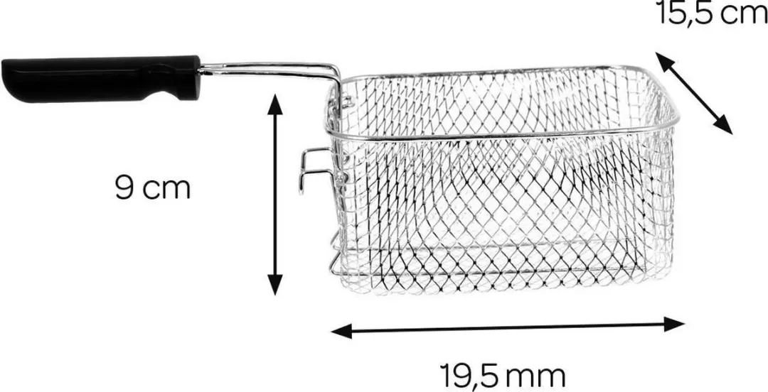 Inventum GF431B Frituurpan 3L 2200W - Zwart