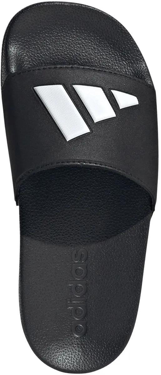 adidas Adilette Shower Logo Slippers Junior - Zwart/Wit - afbeelding 3 van 6
