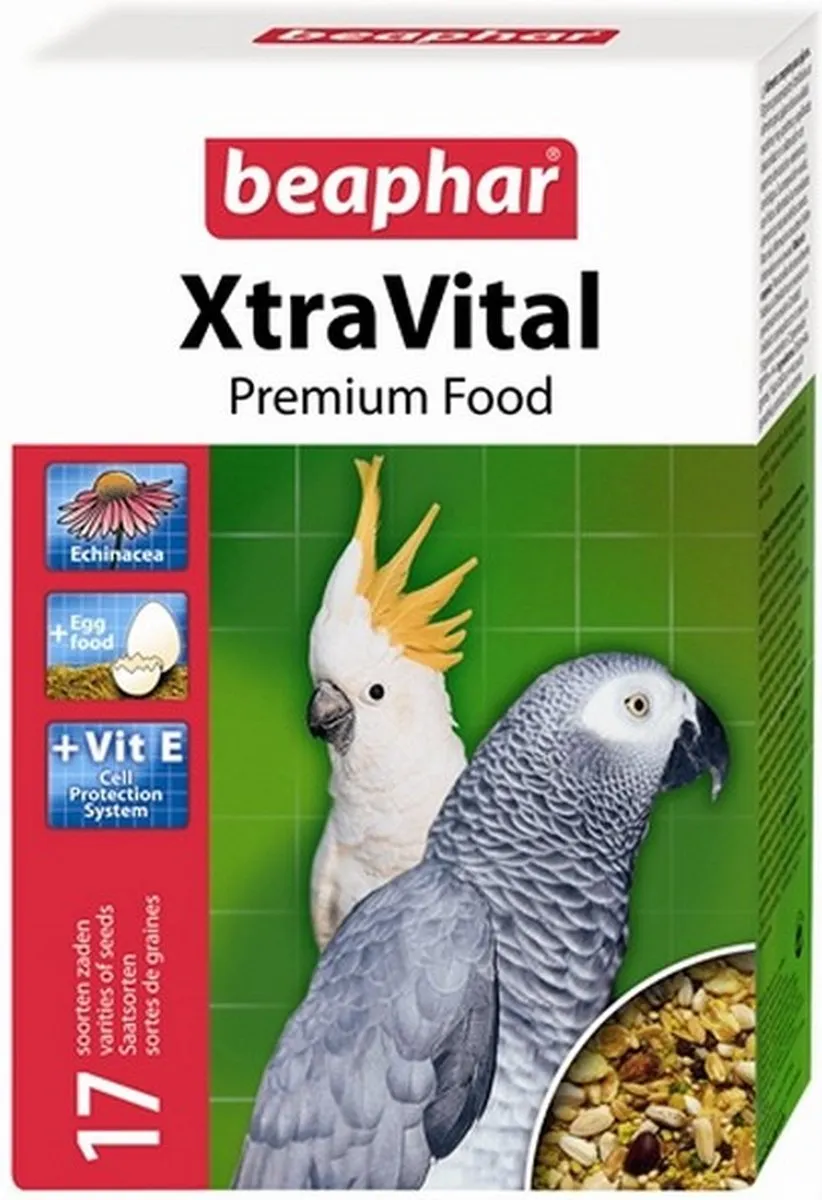 Beaphar Xtravital Papegaaienvoer 3kg