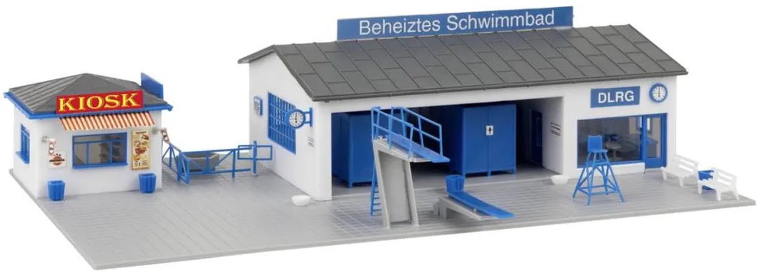 Faller - 1/87 ACTIESET RECREATIEPARK - modelbouwsets, hobbybouwspeelgoed voor kinderen, modelverf en accessoires