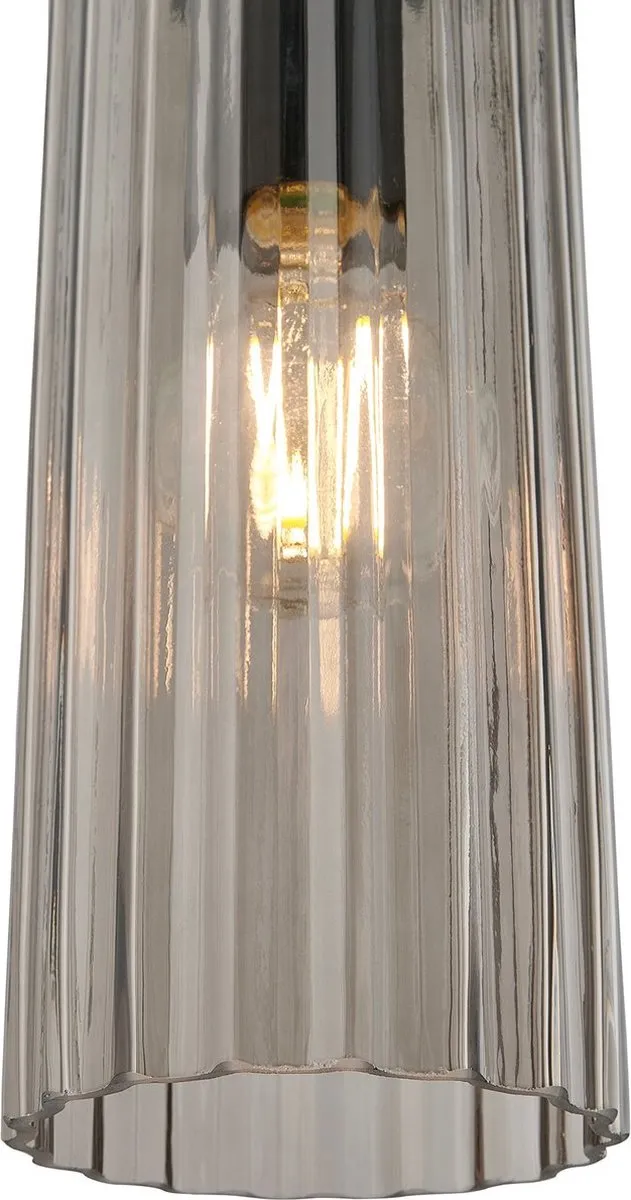 Nordlux Miella Hanglamp 3-arm E27 - Smokey Glas