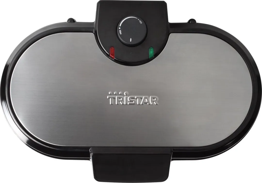 Tristar Wafelijzer WF-2120 - 1200W - 10 Hartvormige Wafels - Aluminium