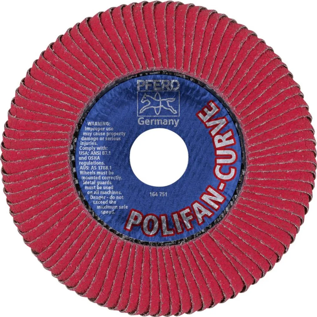 Pferd PFR 125-L Lamellenschijf Keramisch 125mm - Staalox
