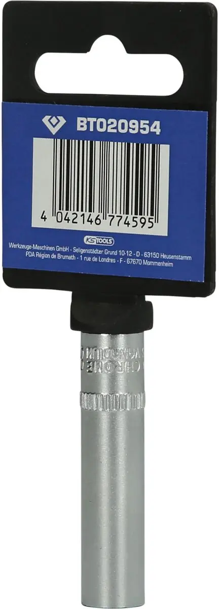 Brilliant Tools BT020954 Inbusdop 1/4" Lang - 8 mm - afbeelding 3 van 4