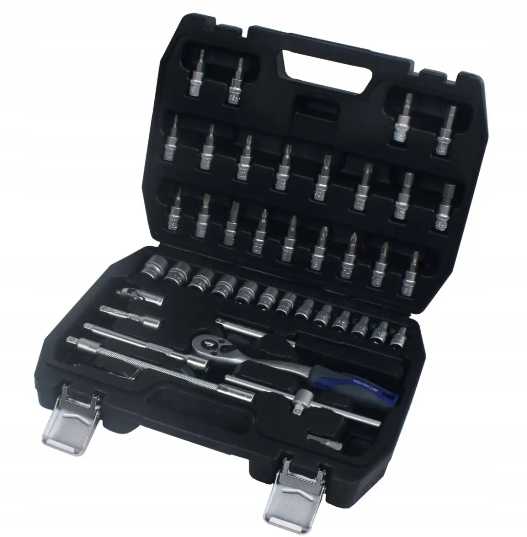 Adler Doppen- en Ratelset 1/4" 43-delig