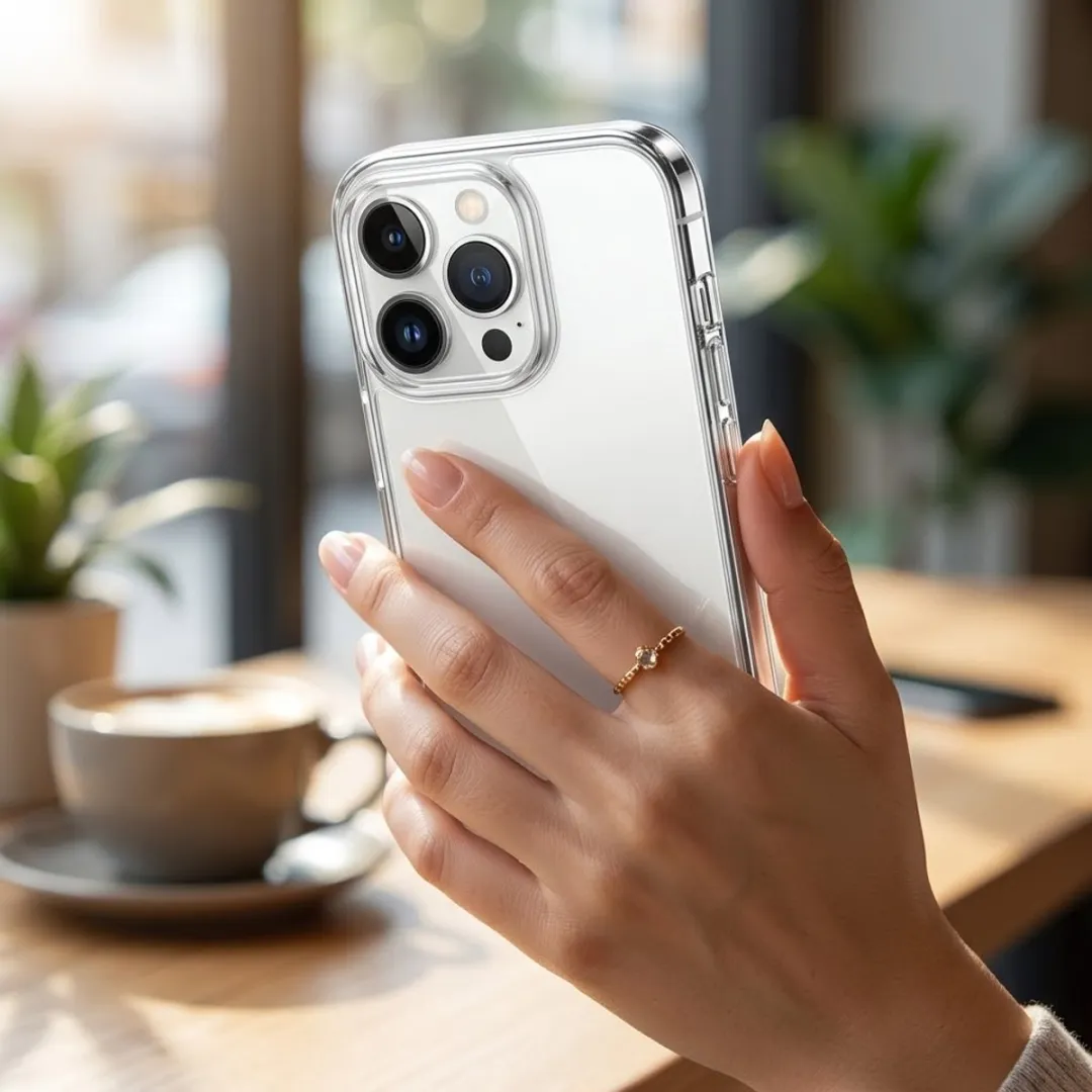 NUVEX iPhone 13 Pro TPU Hoesje - Transparant