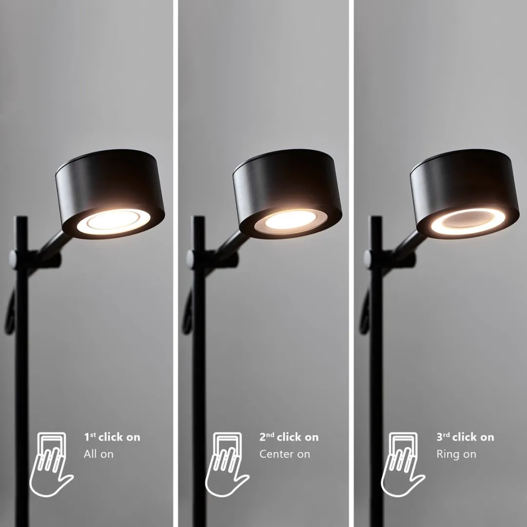 Nordlux Clyde Wandlamp - 1 Lichtpunt - Zwart