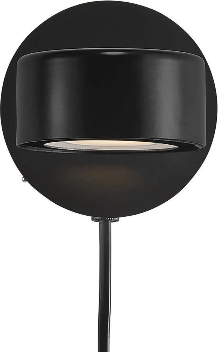 Nordlux Clyde Wandlamp - 1 Lichtpunt - Zwart