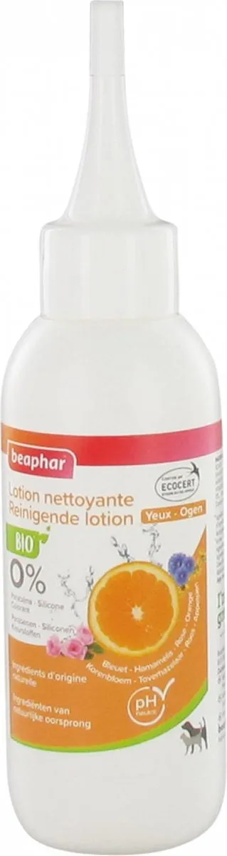 Beaphar Bio Reinigende Lotion Ogen 100ml