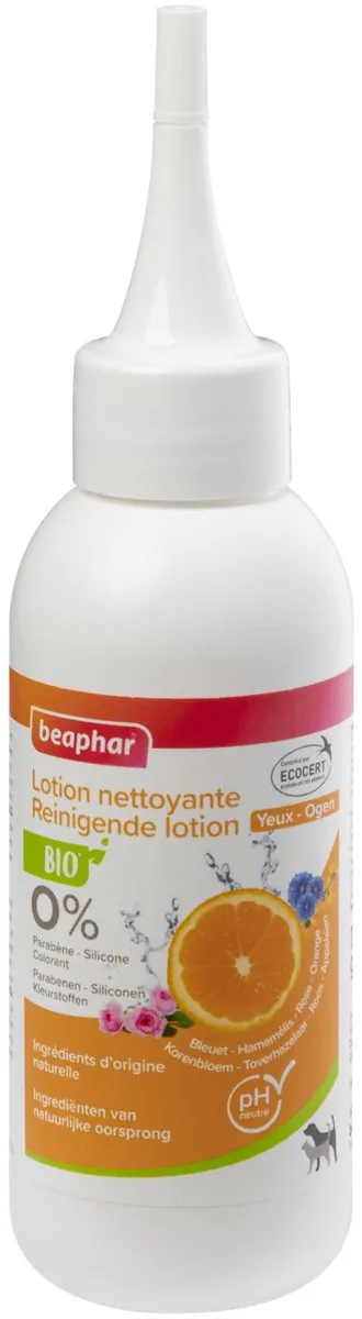 Beaphar Bio Reinigende Lotion Ogen 100ml