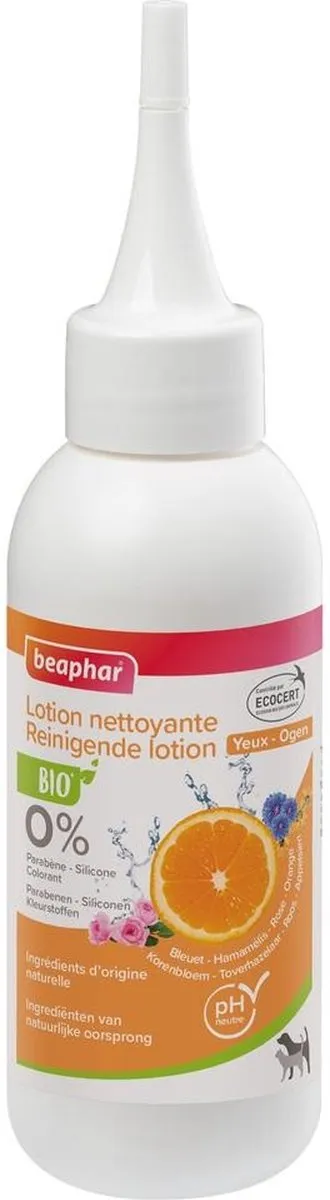 Beaphar Bio Reinigende Lotion Ogen 100ml