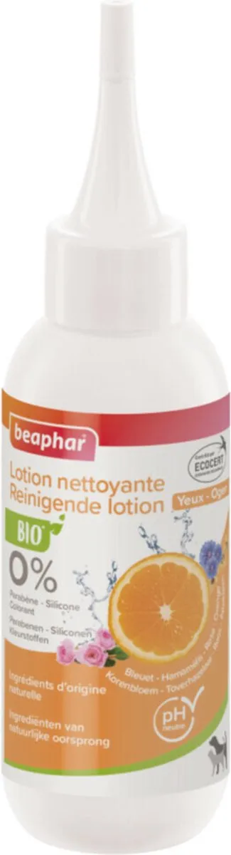 Beaphar Bio Reinigende Lotion Ogen 100ml