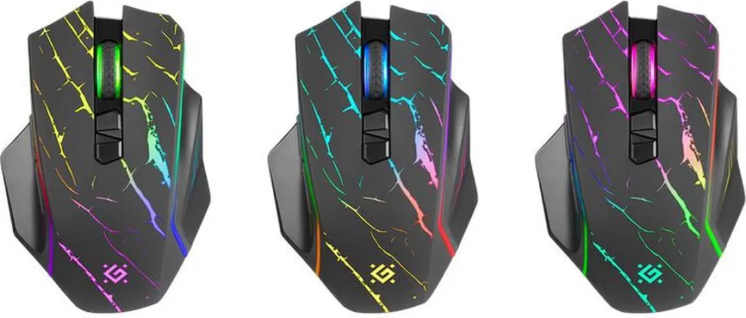 Defender URAN GM-503 Gaming Muis - 3200 DPI - Zwart