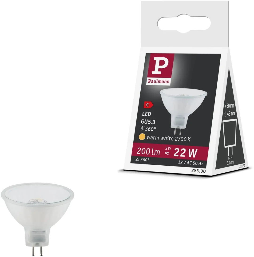 Paulmann Maxiflood GU5.3 LED-reflector 3W 200lm
