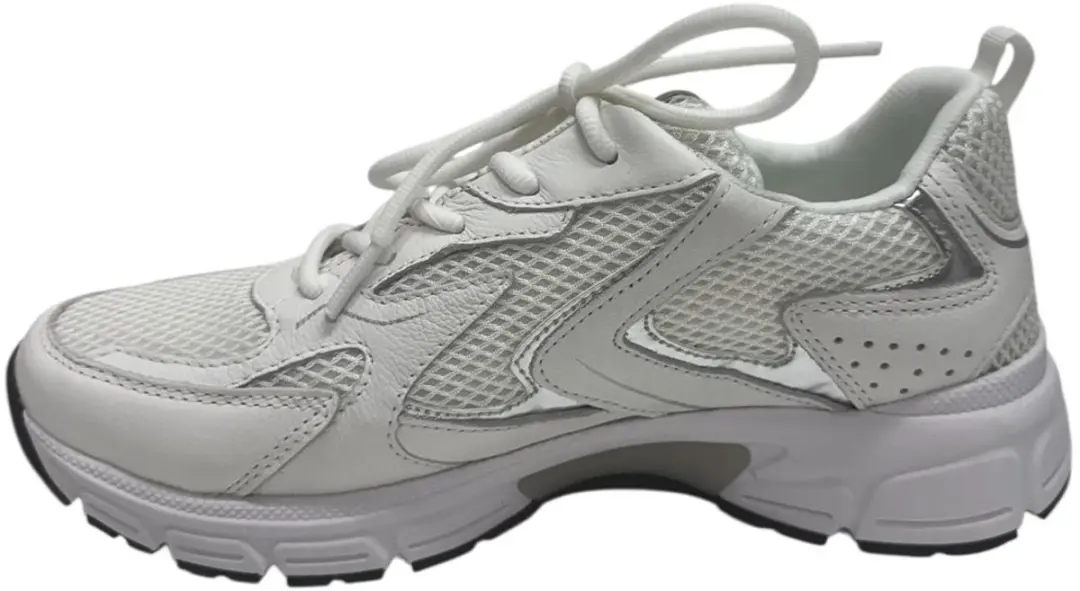 Gabor Sneakers - Wit/Zilver - afbeelding 2 van 6