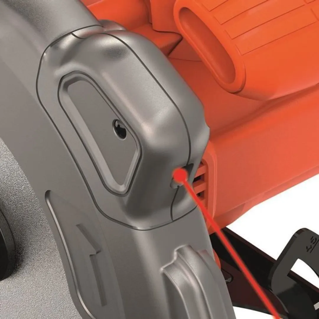 BLACK+DECKER CS1250LK Cirkelzaag 1250W - 125mm met laser en draagtas - afbeelding 4 van 4