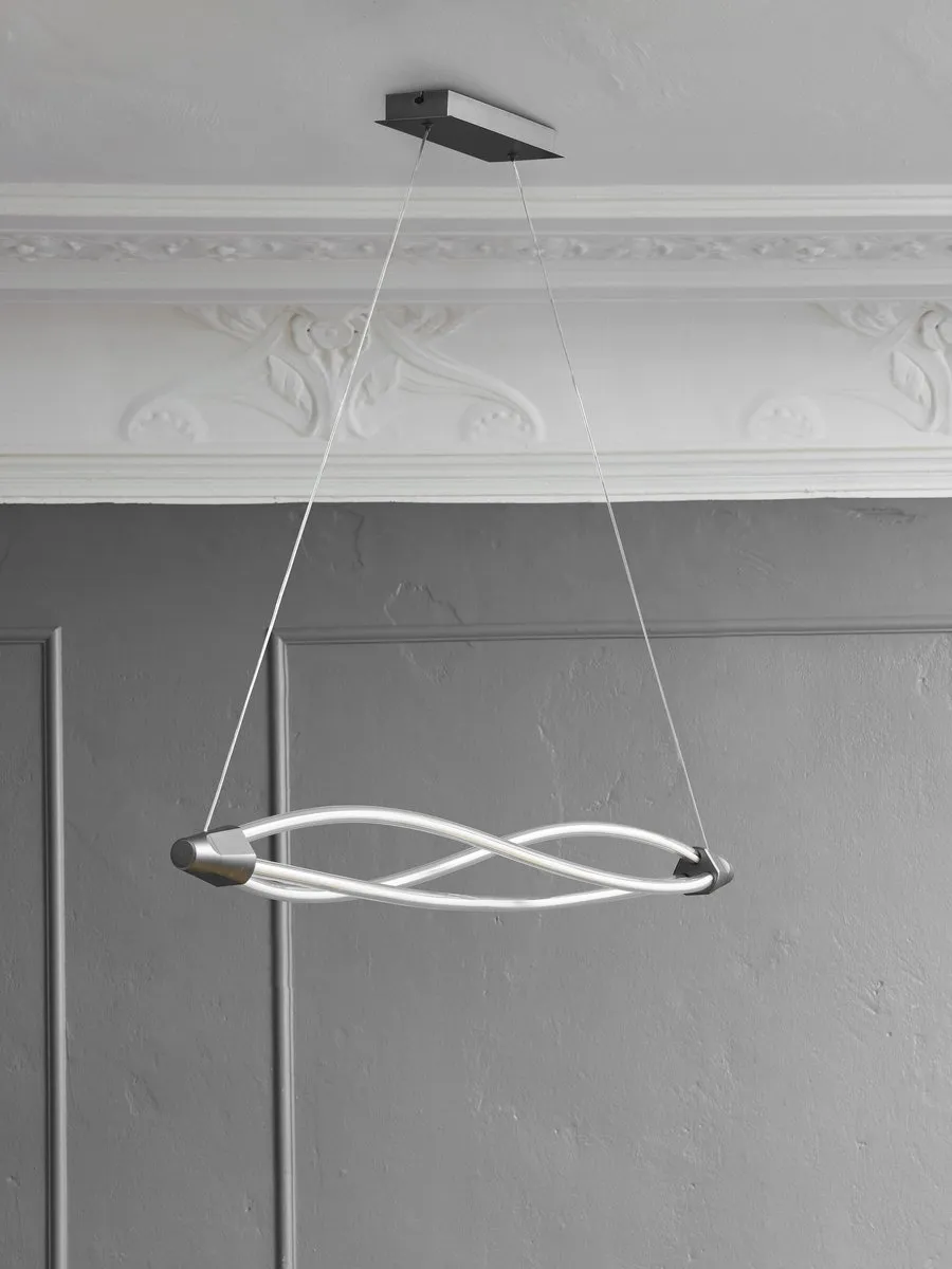 Osram Decor Swirl Hanglamp 22W - Donkergrijs