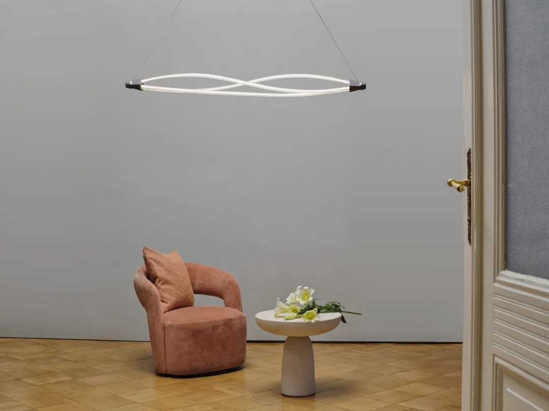 Osram Decor Swirl Hanglamp 22W - Donkergrijs