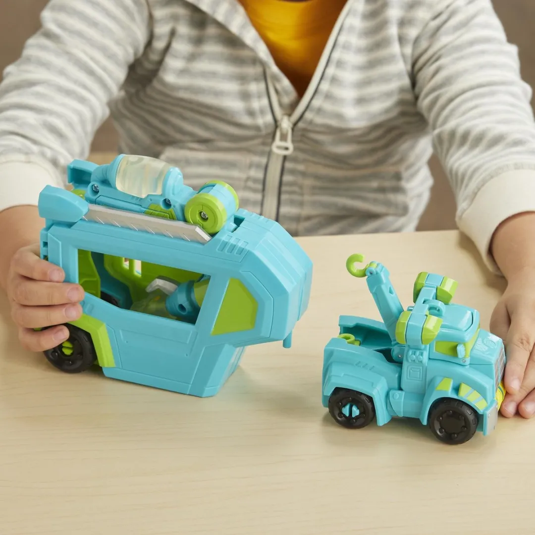 Transformers Rescue Bots Hoist Rescue Trailer - Actiefiguur - Multikleur