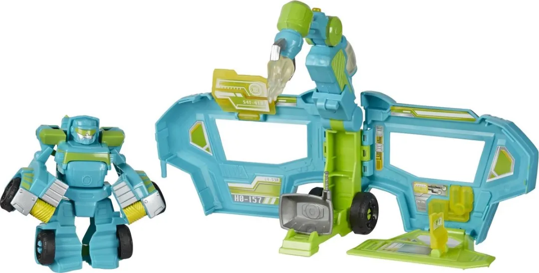 Transformers Rescue Bots Hoist Rescue Trailer - Actiefiguur - Multikleur