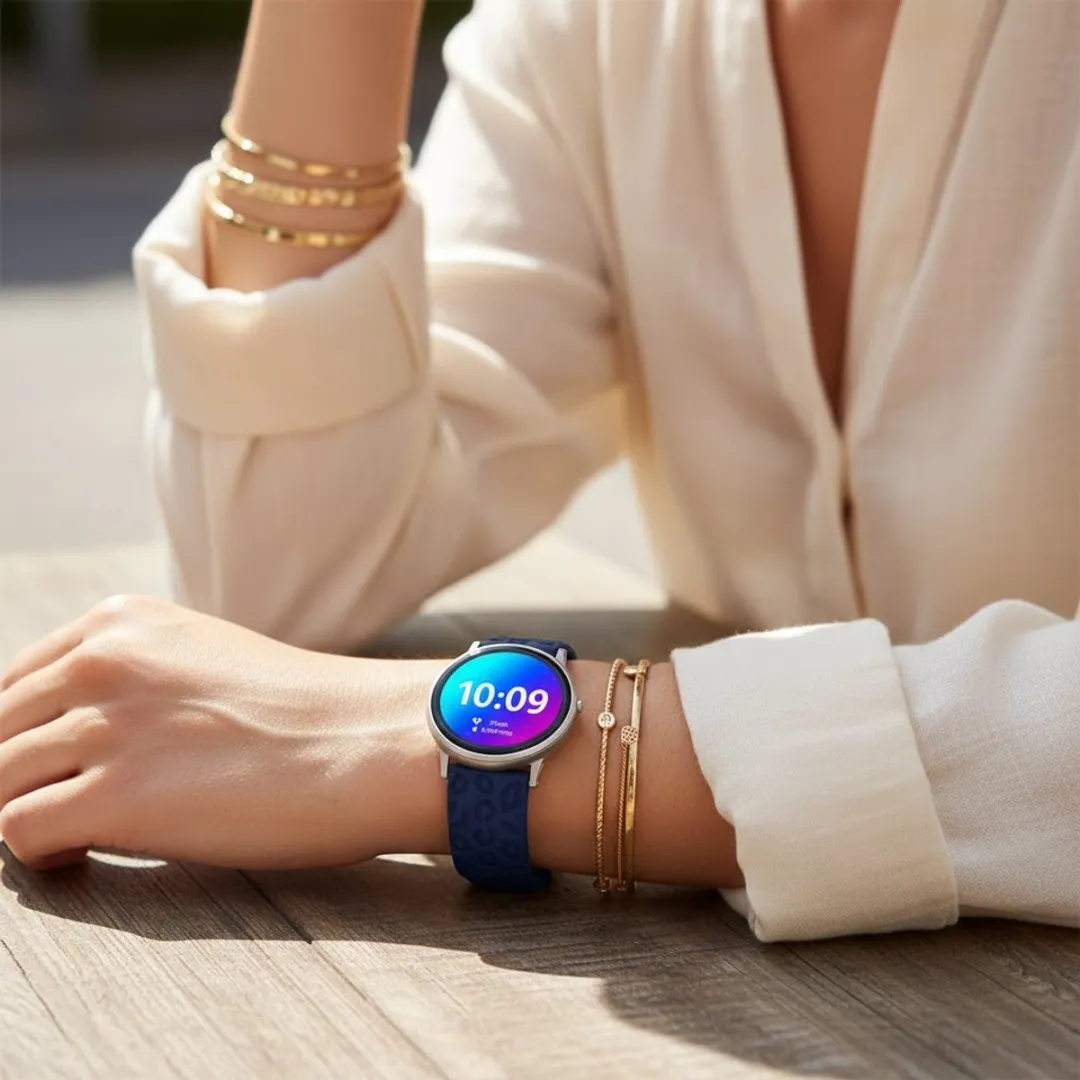 NUVEX Silicone Horlogeband 20mm - Marineblauw