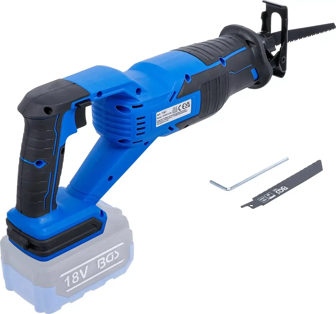 BGS technic 7393 Accu Sabelzaagset - 18V Borstelloos - afbeelding 6 van 6