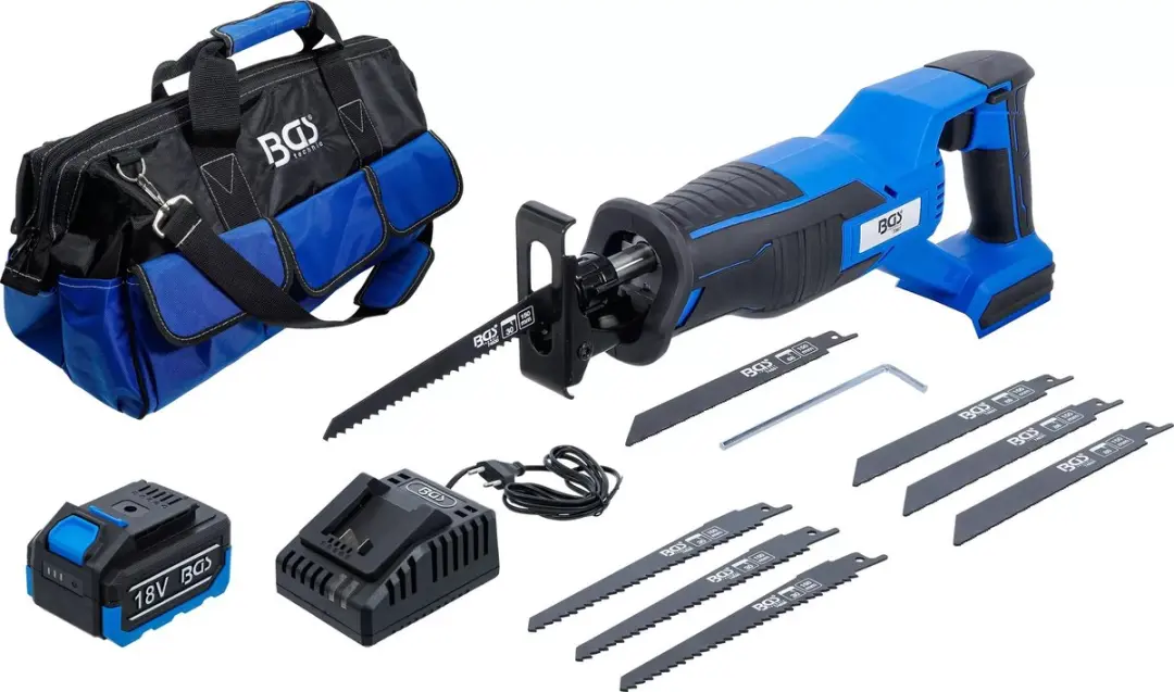 BGS technic 7393 Accu Sabelzaagset - 18V Borstelloos - afbeelding 2 van 6