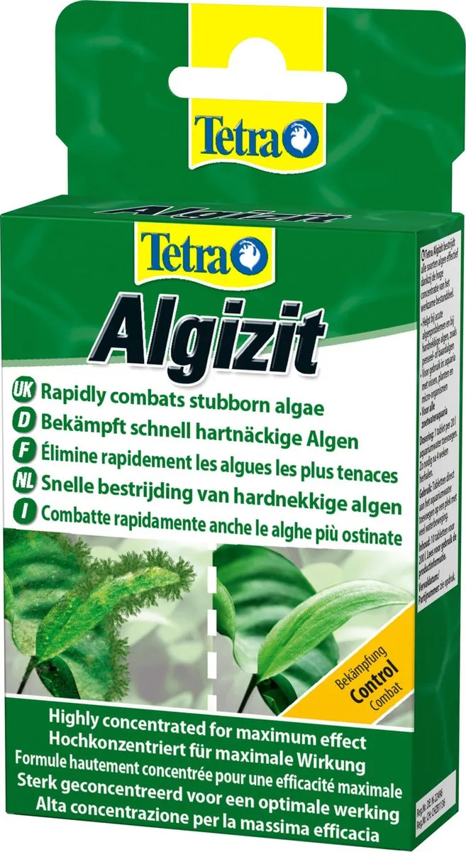 Tetra Aqua Algizit Algenbestrijding 10 Tabletten