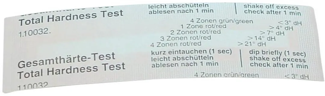 Saeco Tester Waterhardheidsteststrips 996530039604