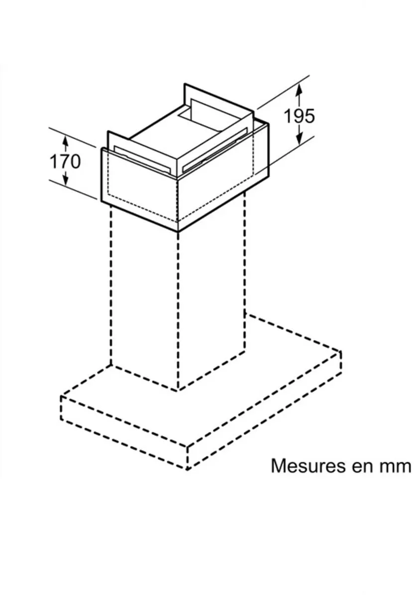 Neff Z51CXC2N6 Recirculatiemodule voor afzuigkap