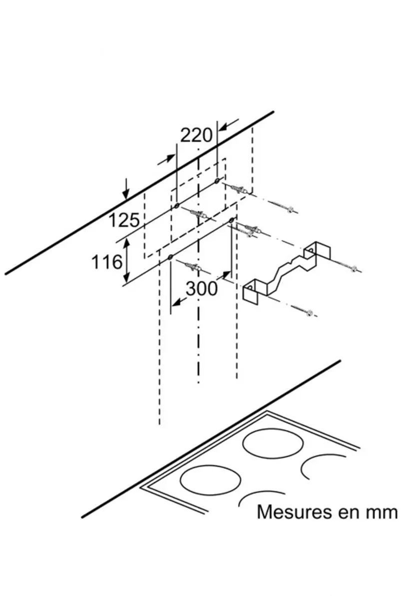Neff Z51CXC2N6 Recirculatiemodule voor afzuigkap