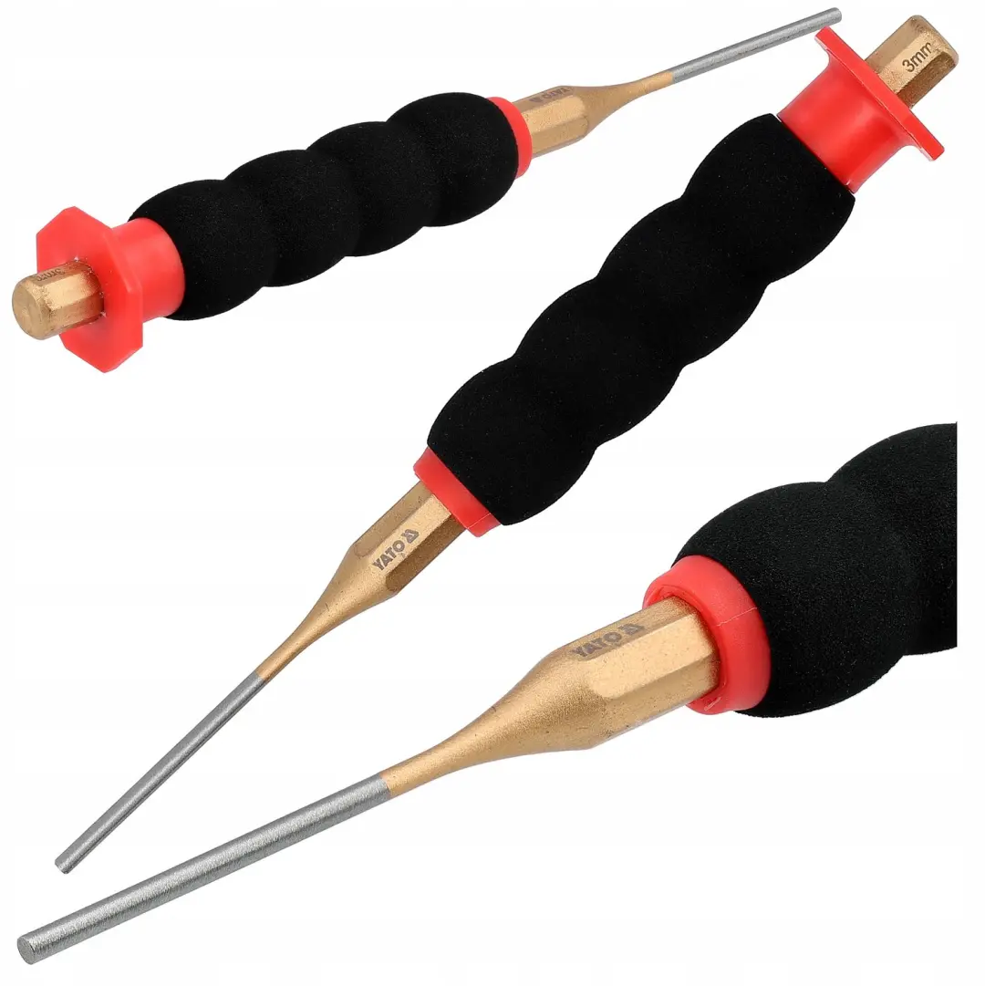 Yato Parallelle Uitslagstift 3mm 180mm met Titanium Coating
