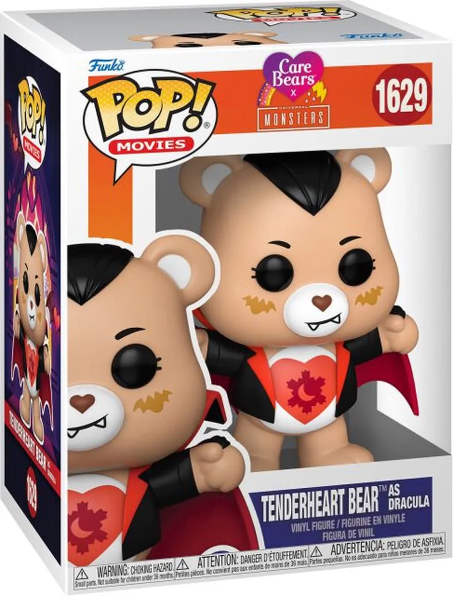 Funko Care Bears x Universal Monsters Dracula Tenderheart Bear Pop! - 1629