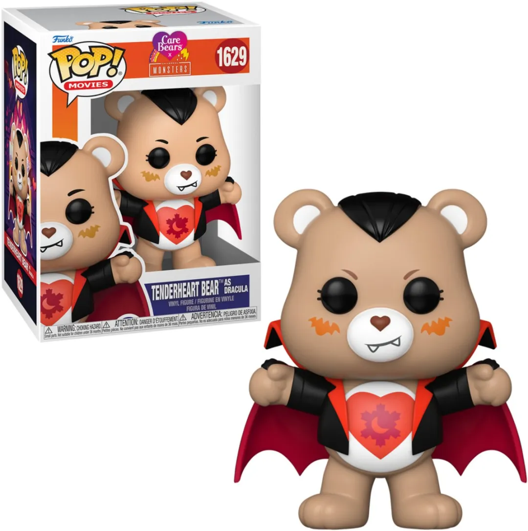Funko Care Bears x Universal Monsters Dracula Tenderheart Bear Pop!