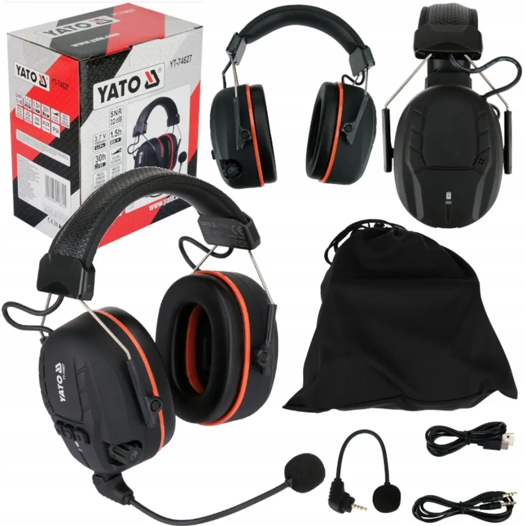 Yato YT-74627 Gehoorbescherming Bluetooth