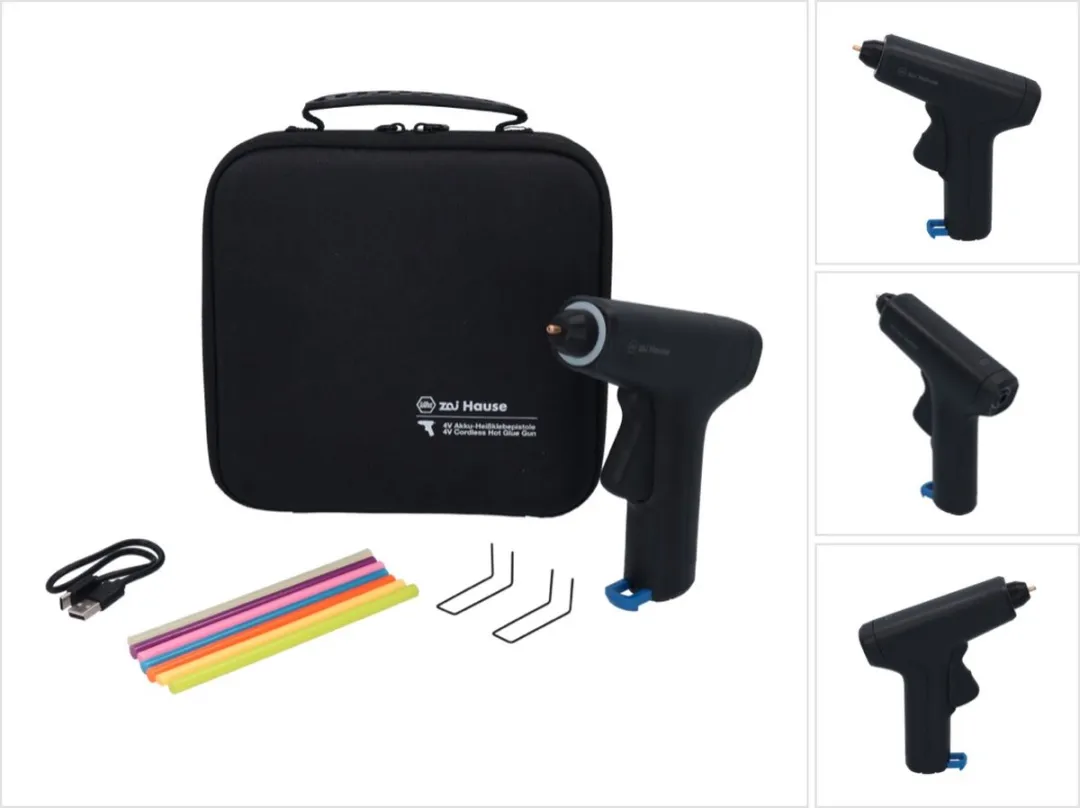 Wiha Zai Hause DHT0003 Draadloos Hete-Lijmpistool 4V - 8-delig - afbeelding 2 van 6