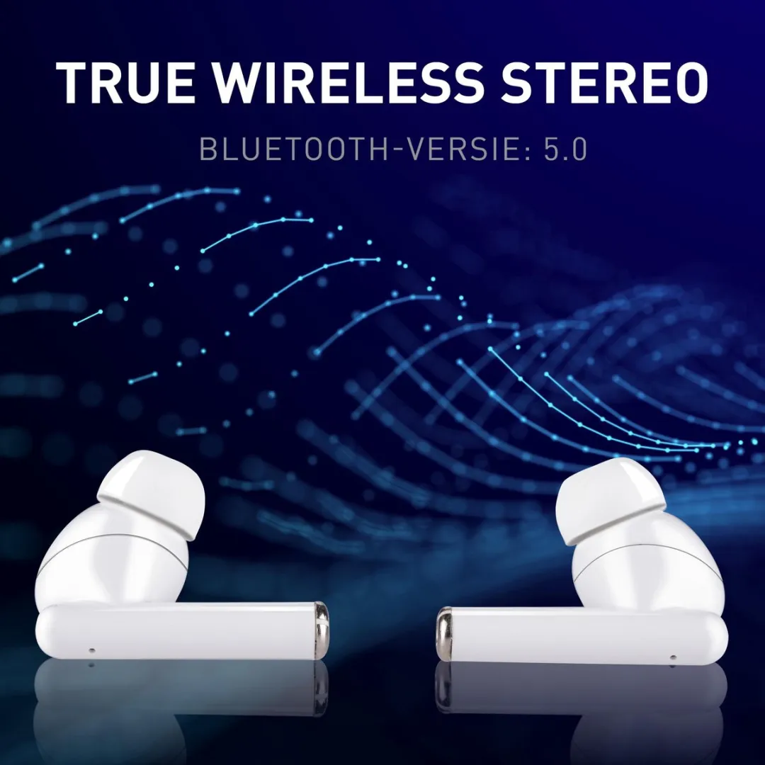 Grundig TWS Wit Draadloze Oordopjes - Bluetooth - afbeelding 3 van 6